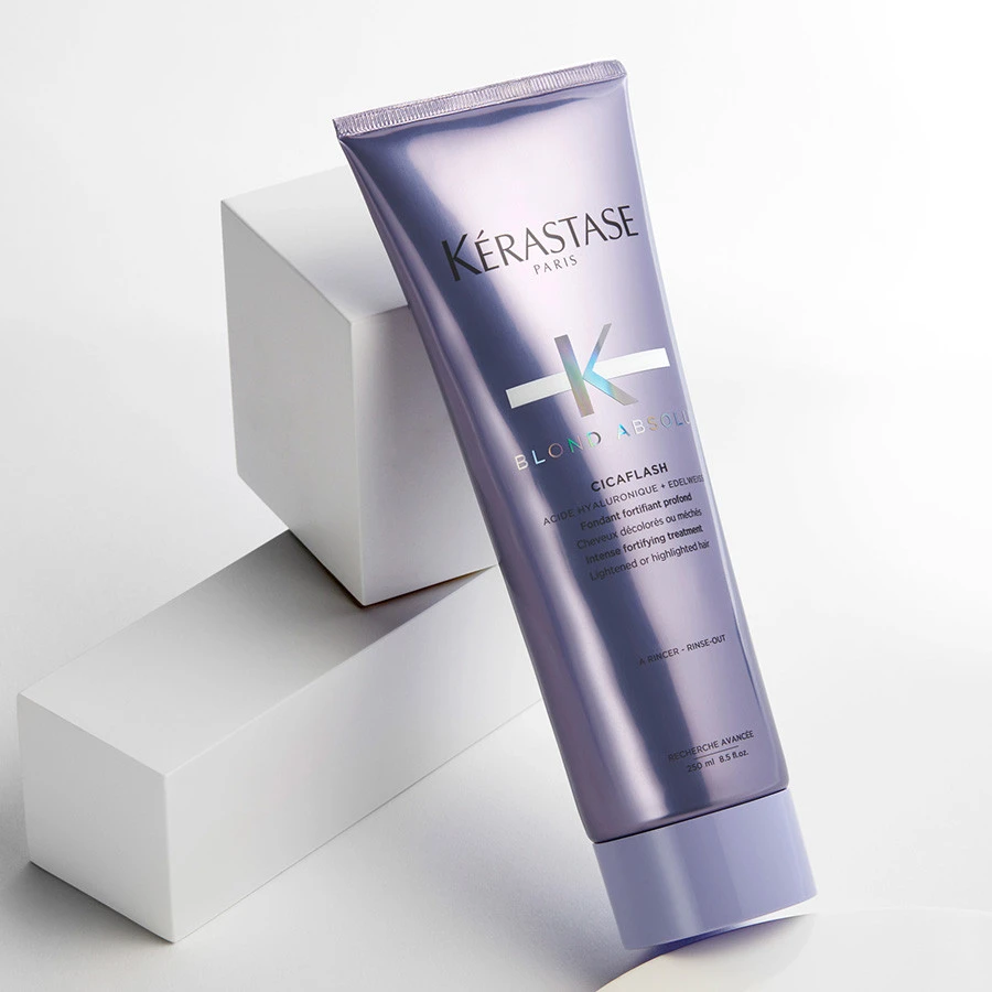 kerastase, blond, szőke, szőkített haj, hajápolás, fondant, balzsam,