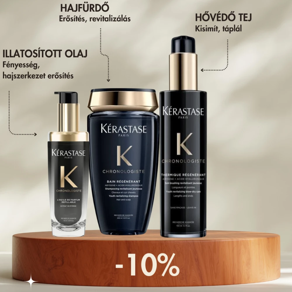 Kérastase Chronologiste Szett minden hajtípusra -10%