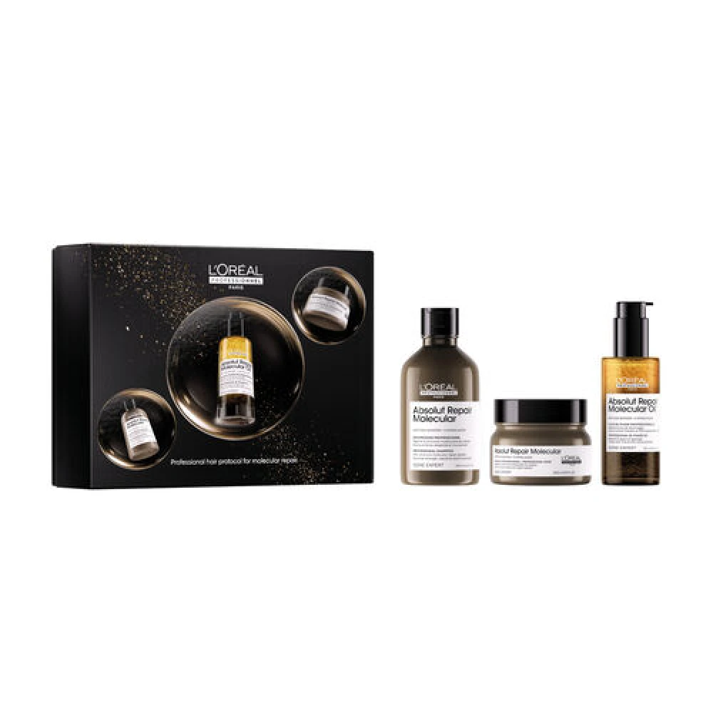 L'Oreal Absolut Repair Molecular Terméktrió Ajándékcsomag