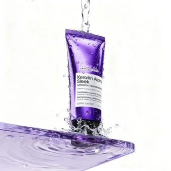 L'Oréal Keratin Alpha Sleek smooth transformer
