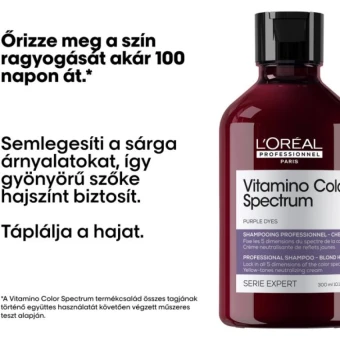 L'Oréal Vitamino Color Spectrum pigmentált lila sampon 300 ml