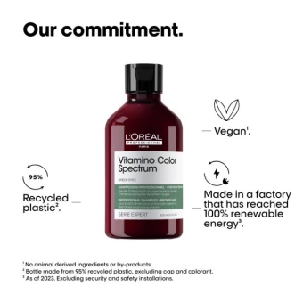 L'Oréal Vitamino Color Spectrum pigmentált zöld sampon 300 ml
